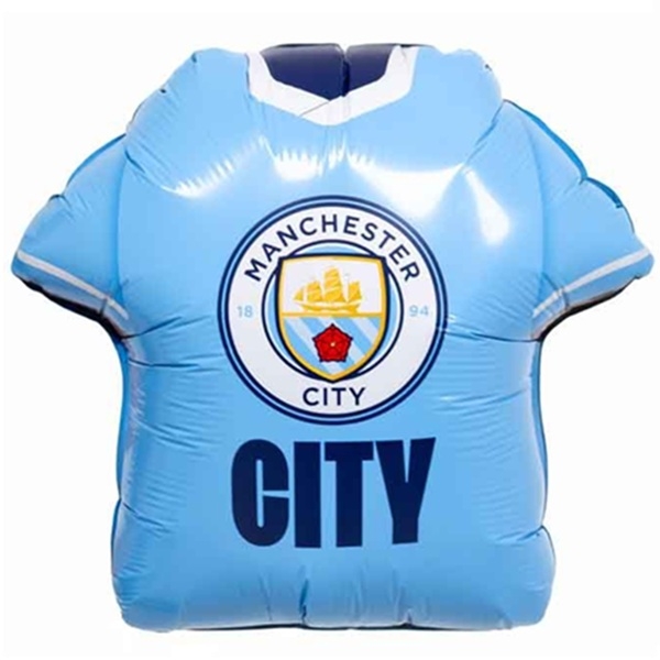 MANCHESTER CITY FOTBALLDRAKT FOLIEBALLONG