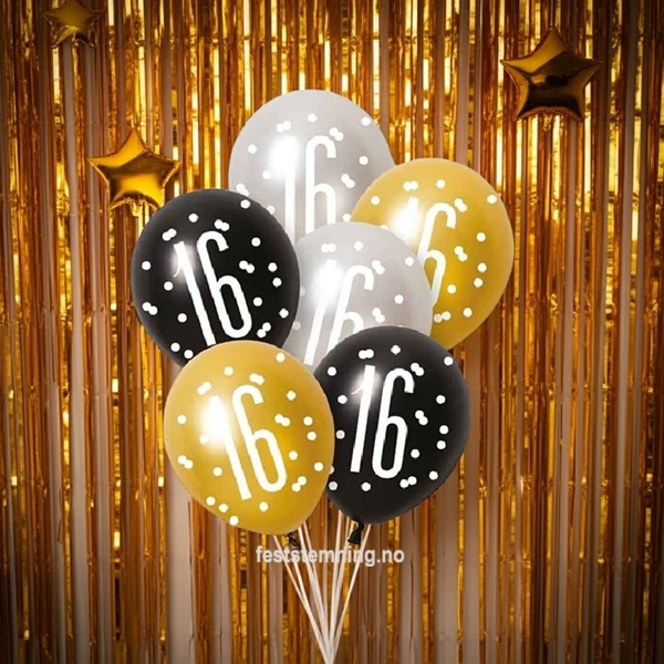 BALLONGER 16 ÅR