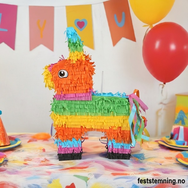 FOLDBAR ESEL PINATA (illustrasjonsbilde)