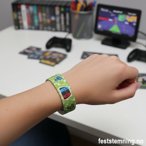 GAMING SNAP ARMBÅND (illustrasjonsbilde)