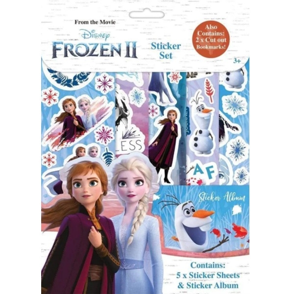 FROST 2 TEGNE- OG KLISTREMERKEHEFTE