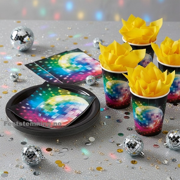 PYNT TIL DISCO BURSDAG (illustrasjonsbilde)