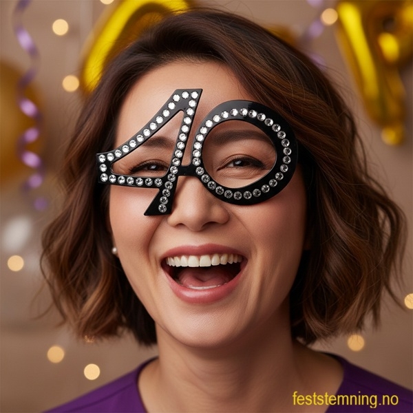 FESTBRILLER TIL 40-ÅRSDAG