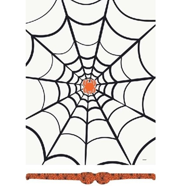 PIN THE SPIDER HALLOWEEN LEK