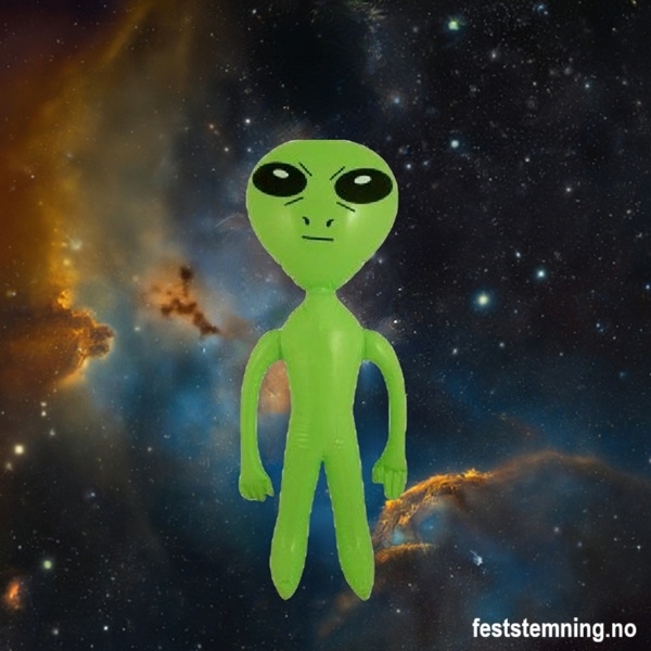 OPPBLÅSBAR ALIEN (illustrasjonsbilde)