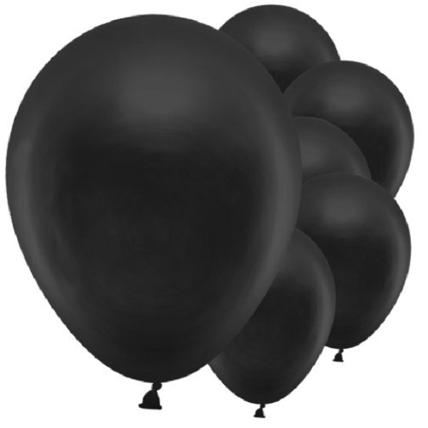 SVARTE BALLONGER