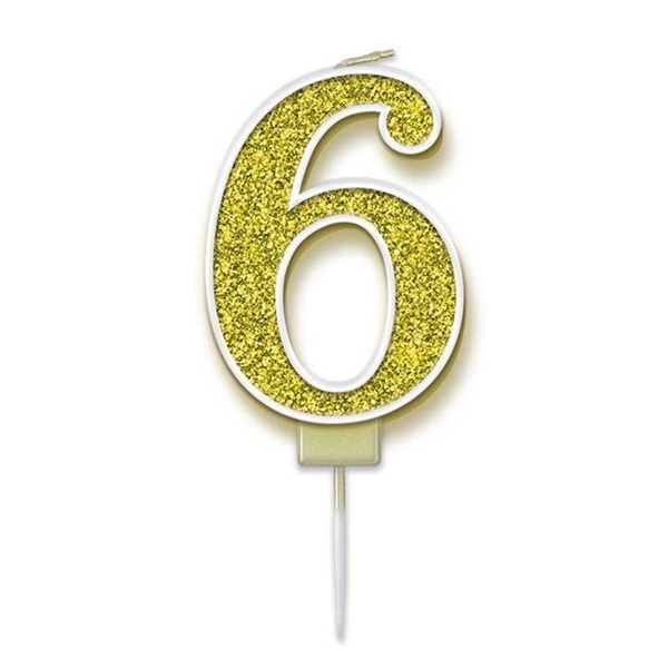 GULLFARGET KAKELYS 6 (type 2)