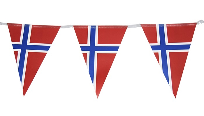 NORSK FLAGGBANNER