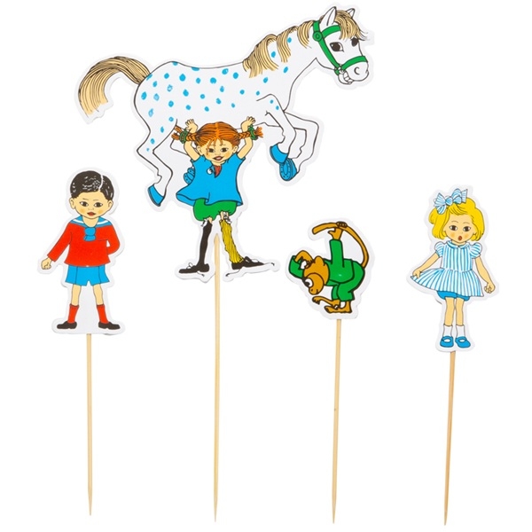 PIPPI LANGSTRØMPE KAKEPYNT