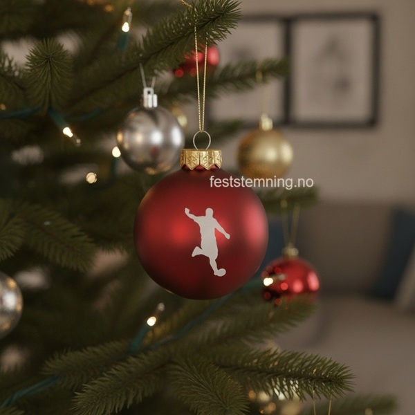 HÅNDLAGET JULEKULE FOTBALL VM 2026