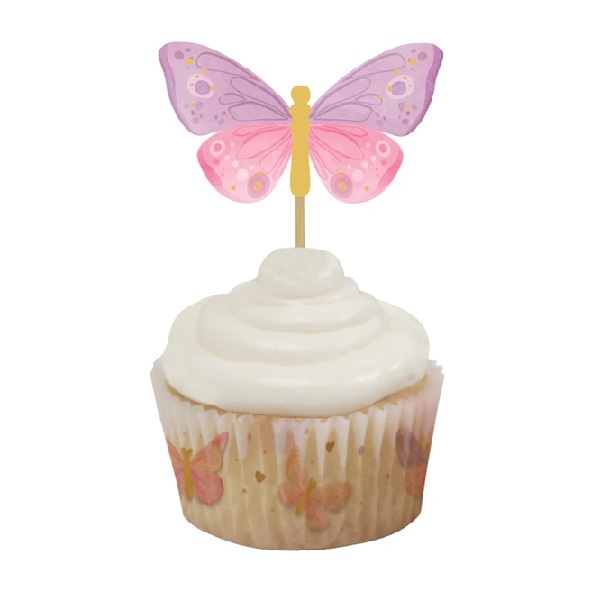 BUTTERFLY CUPCAKE TOPPER